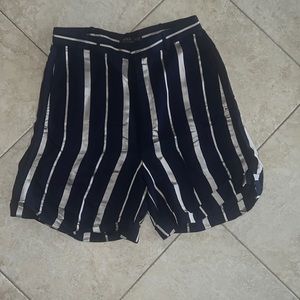 Ralph Lauren silk striped shorts